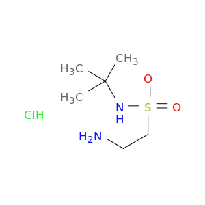 2-Amino-N-tert-butylethane-1-sulfonamide hydrochloride