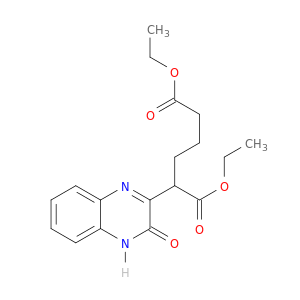 Hexanedioic acid,2-(3,4-dihydro-3-oxo-2-quinoxalinyl)-, 1,6-diethyl ester