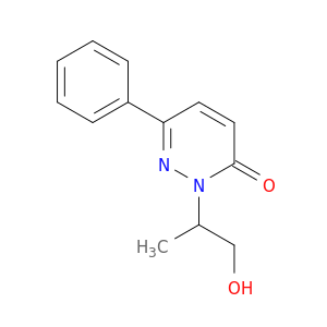 2-(1-hydroxypropan-2-yl)-6-phenylpyridazin-3(2h)-one