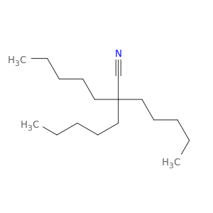 Heptanenitrile, 2,2-dipentyl-