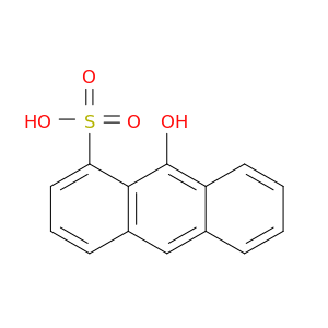 1-Anthracenesulfonic acid, 9-hydroxy-
