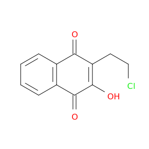 1,4-Naphthalenedione, 2-(2-chloroethyl)-3-hydroxy-