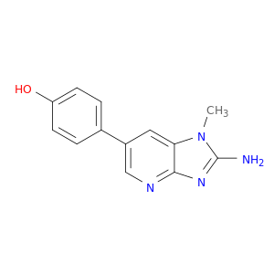 Phenol,4-(2-amino-1-methyl-1H-imidazo[4,5-b]pyridin-6-yl)-