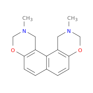 2,11-dimethyl-2,3,11,12-tetrahydro-1h,10h-naphtho[1,2-e:8,7-e']bis[1,3]oxazine