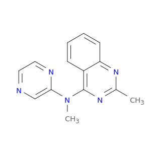 4-Quinazolinamine, N,2-dimethyl-N-pyrazinyl-
