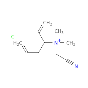 1,5-Hexadien-3-aminium, N-(cyanomethyl)-N,N-dimethyl-, chloride