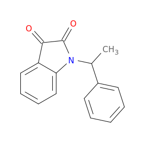 1H-Indole-2,3-dione, 1-(1-phenylethyl)-