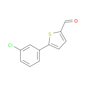 5-(3-chlorophenyl)thiophene-2-carbaldehyde