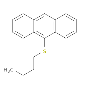 Anthracene, 9-(butylthio)-