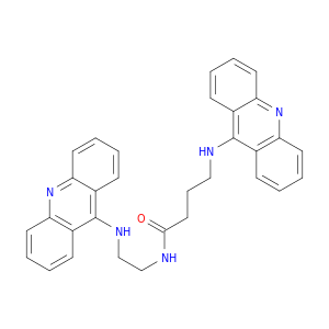 4-(9-Acridinylamino)-N-(2-(9-acridinylamino)ethyl)butanamide