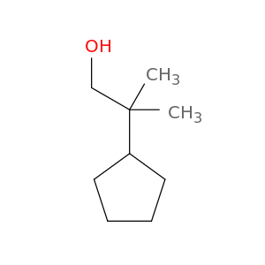 2-Cyclopentyl-2-methylpropan-1-ol