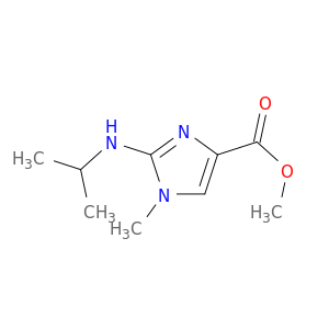 1H-Imidazole-4-carboxylicacid, 1-methyl-2-[(1-methylethyl)amino]-, methyl ester