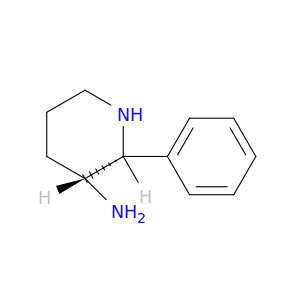 3-Piperidinamine,2-phenyl-, (2S,3S)-rel-