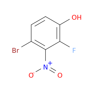 4-Bromo-2-fluoro-3-nitrophenol