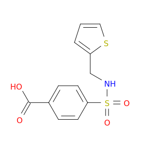 4-[(Thiophen-2-ylmethyl)sulfamoyl]benzoic Acid