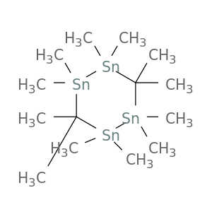 1,2,4,5-Tetrastannin, hexahydro-1,1,2,2,3,3,4,4,5,5,6,6-dodecamethyl-
