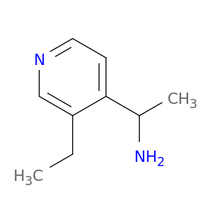 1-(3-ethylpyridin-4-yl)ethan-1-amine