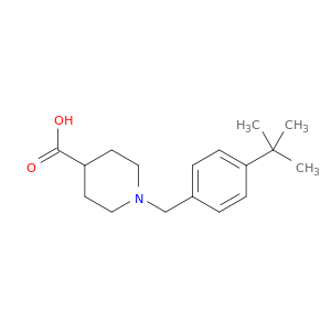 1-(4-TERT-BUTYLBENZYL)PIPERIDINE-4-CARBOXYLIC ACID