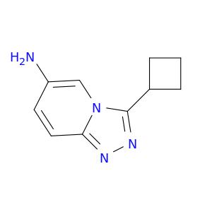 3-cyclobutyl-[1,2,4]triazolo[4,3-a]pyridin-6-amine