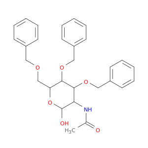 2-(乙酰氨基)-2-脱氧-3,4,6-Tris-O-(苯甲基)-D-吡喃葡萄糖