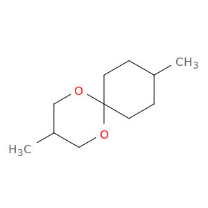 1,5-Dioxaspiro[5.5]undecane, 3,9-dimethyl-