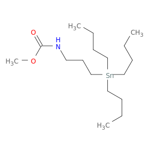 Carbamic acid, [3-(tributylstannyl)propyl]-, methyl ester