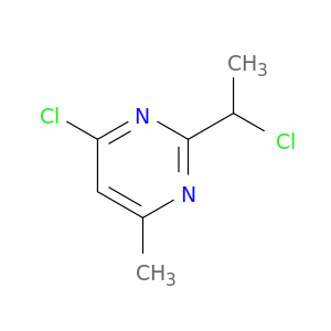 4-Chloro-2-(1-chloroethyl)-6-methylpyrimidine