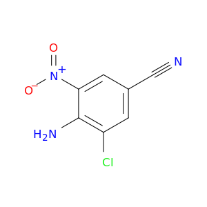 4-Amino-3-chloro-5-nitrobenzonitrile