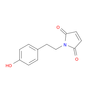 1H-Pyrrole-2,5-dione, 1-[2-(4-hydroxyphenyl)ethyl]-