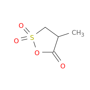 1,2-Oxathiolan-5-one, 4-methyl-, 2,2-dioxide