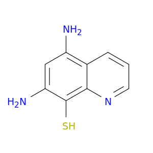 8-Quinolinethiol, 5,7-diamino-