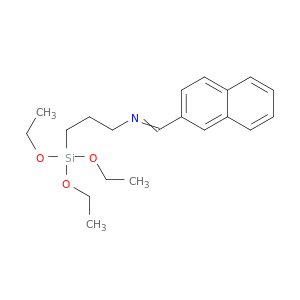 1-Propanamine, N-(2-naphthalenylmethylene)-3-(triethoxysilyl)-