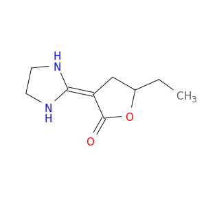 2(3H)-Furanone, 5-ethyldihydro-3-(2-imidazolidinylidene)-