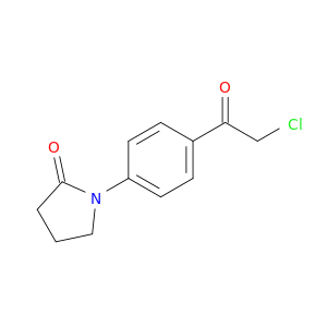 1-[4-（氯乙酰基）苯基]吡咯烷-2-酮
