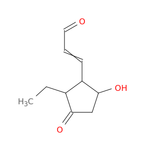 2-Propenal, 3-(2-ethyl-5-hydroxy-3-oxocyclopentyl)-