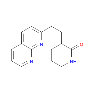 3-[2-(1,8-萘啶-2-基)乙基]-2-哌啶酮