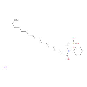 sodium 2-[cyclohexyl(stearoyl)amino]ethanesulfonate