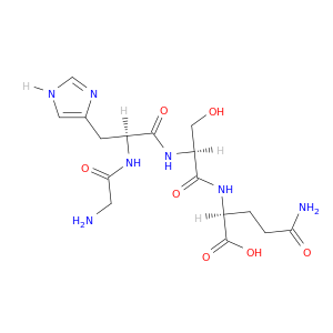 L-Glutamine, glycyl-L-histidyl-L-seryl-
