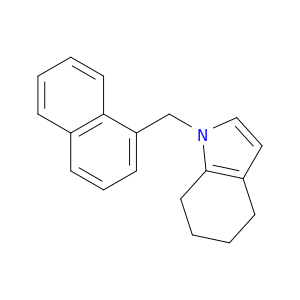 1H-Indole, 4,5,6,7-tetrahydro-1-(1-naphthalenylmethyl)-