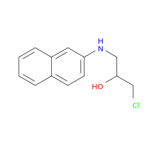 2-Propanol, 1-chloro-3-(2-naphthalenylamino)-