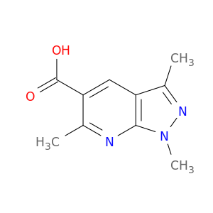 1,3,6-trimethyl-1H-pyrazolo[3,4-b]pyridine-5-carboxylic Acid