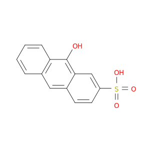 2-Anthracenesulfonic acid, 9-hydroxy-