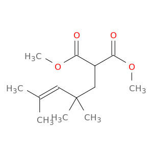 Propanedioic acid, (2,2,4-trimethyl-3-pentenyl)-, dimethyl ester