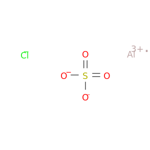 Aluminum chloride sulfate
