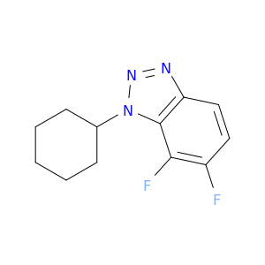 1-环己基-6,7-二氟-1,2,3-苯并三唑