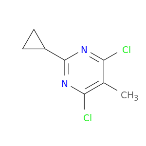 4,6-二氯-2-环丙基-5-甲基嘧啶