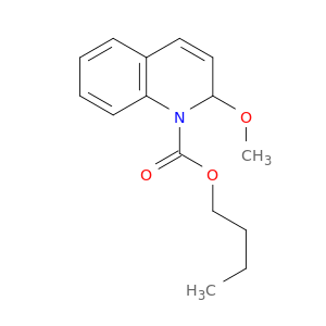 1(2H)-Quinolinecarboxylicacid, 2-methoxy-, butyl ester