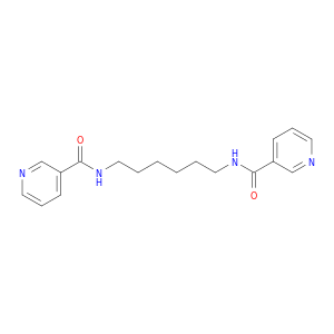 3-Pyridinecarboxamide,N,N'-1,6-hexanediylbis-