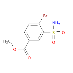 4-溴-3-氨磺酰基苯甲酸甲酯