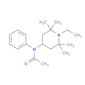 Acetamide,N-(1-ethyl-2,2,6,6-tetramethyl-4-piperidinyl)-N-phenyl-